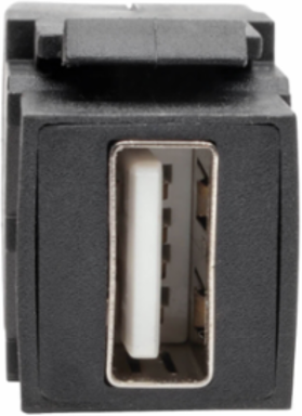USB 2.0 Panel Mount Extension Cable 1 ft, Angled Connector, 480 Mbps