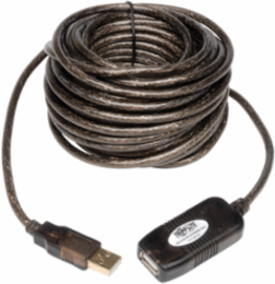 USB 2.0 10 Meter Active Extension Repeater Cable, Supports 480Mbps