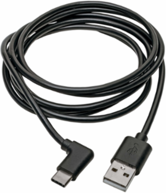 USB-A to USB-C Cable, 6 ft, Right Angle, USB 2.0, Up to 480 Mbps