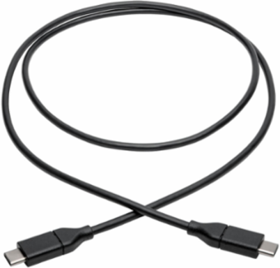 USB-C Cable 3 Ft, USB 2.0, 5A Power Output, Gold-Plated Connectors