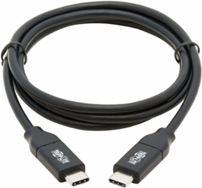 USB-C Cable 1 m, USB 2.0, 5A Power Rating, USB-IF Certified, Black