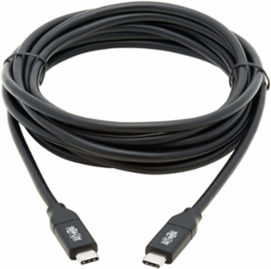 USB-C Cable, 3 m, USB 2.0, 5A, Thunderbolt 3 Compatible