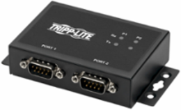 2-Port USB to Serial FTDI Adapter, COM Retention, 0.4 lbs, USB B to DB9 F/M