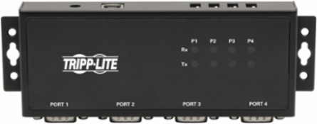 4-Port USB to Serial FTDI Adapter, DB9 F/M, Auto-Detect RS-422/RS-485