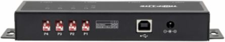 4-Port USB to Serial FTDI Adapter, DB9 F/M, Auto-Detect RS-422/RS-485