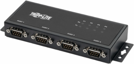 4-Port USB to Serial FTDI Adapter, DB9 F/M, Auto-Detect RS-422/RS-485
