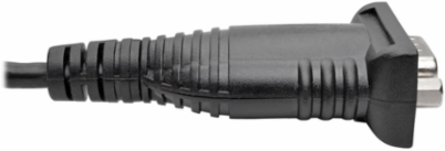 2-Port USB to DB9 Serial FTDI Adapter Cable, 6 ft., 225 Kbps, Male to Male