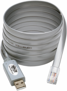 USB to RJ45 Cisco Serial Rollover Cable, 6 ft, USB A to RJ45 M/M
