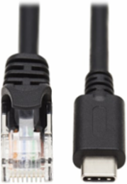 USB-C to RJ45 Serial Rollover Cable, Cisco Compatible, M/M, 250 Kbps, 6 ft