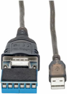 USB to RS485/RS422 FTDI Serial Adapter Cable 30 Inch, USB 2.0, DB9 M/M