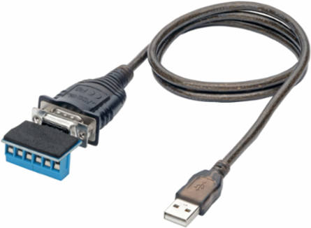 USB to RS485/RS422 FTDI Serial Adapter Cable 30 Inch, USB 2.0, DB9 M/M