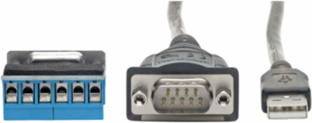 USB to RS485/RS422 FTDI Serial Adapter Cable 30 Inch, USB 2.0, DB9 M/M