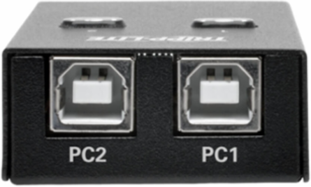 2-Port USB 2.0 Peripheral Sharing Switch, High Speed, Pushbutton & Hotkey Control