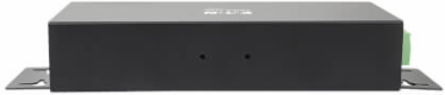 Industrial-Grade USB 2.0 Hub, 4-Port, 15 kV ESD Immunity, Metal Housing, Wall/DIN Mountable