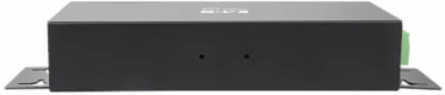 Industrial-Grade USB 2.0 Hub, 7-Port, 15 kV ESD Immunity, Metal Housing, Wall/DIN Mountable