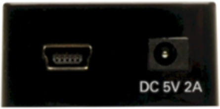 7-Port USB 2.0 Hub, USB Mini-B 5-Pin Input, 480 Mbps, 3-Year Warranty