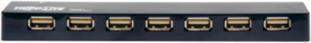 7-Port USB 2.0 Hub, USB Mini-B 5-Pin Input, 480 Mbps, 3-Year Warranty