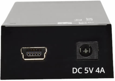 USB 2.0 Hub, 10-Port, with Power Supply and International Plug Adapters