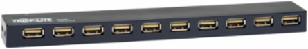 10-Port USB 2.0 Hub, 480Mbps Data Rate, 5V 4A Output