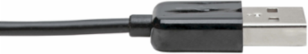 USB 2.0 Ethernet NIC Adapter, 10/100 Mbps, RJ45, Plug and Play, Black