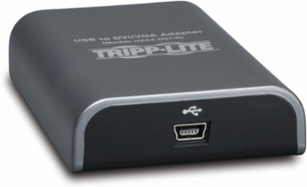 USB 2.0 to DVI/VGA Video Card, 128 MB SDRAM, 1920 x 1080 @ 60 Hz