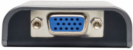 USB 2.0 to VGA Dual-Monitor Adapter, 1920 x 1080 @ 60 Hz, 128 MB SDRAM