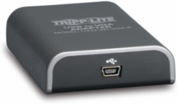 USB 2.0 to VGA Dual-Monitor Adapter, 1920 x 1080 @ 60 Hz, 128 MB SDRAM