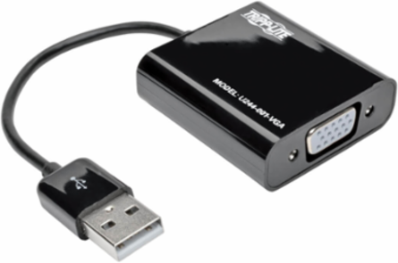 USB 2.0 to VGA Multi-Monitor Adapter, 1080p @ 60 Hz, 128 MB SDRAM