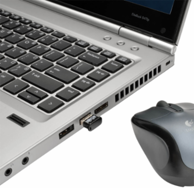 Mini Bluetooth 4.0 USB Adapter, 164 ft Range, Connects Up to 7 Devices