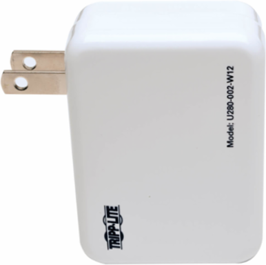 2-Port USB Wall Charger, 5V 3.4A, Compact Folding Design