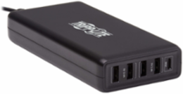 5-Port USB Charging Station, 110W Max, 4 USB-A & 1 USB-C PD 3.0
