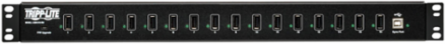 16-Port USB Charging Station, 5V 40A / 200W, Sync Capable, Steel