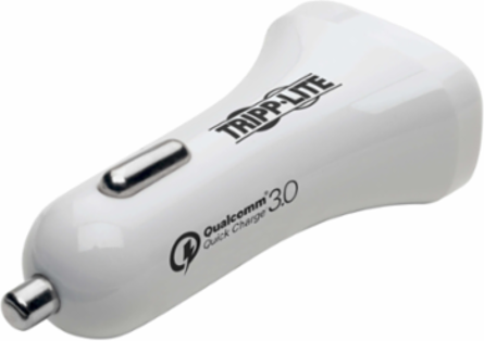Dual-Port USB Car Charger, Quick Charge 3.0, 2 USB-A Ports, 30W Output