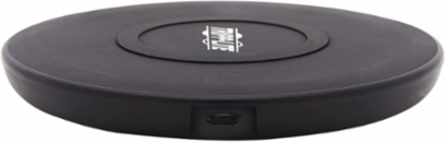 Wireless Phone Charger 10W, Qi Certified, 4.12 x 4.12 Inch, Black
