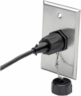 USB 3.0 Coupler, Industrial Shielded, IP68 Rated, 5 Gbps