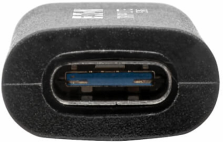 Adapter, USB-C to USB-A, F/M, USB 3.2 Gen 2, 10 Gbps, Black