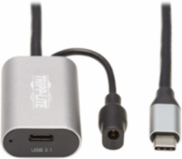 16 Ft USB-C Active Extension Cable, USB 3.1 Gen 1, Data Only, 770mA Power