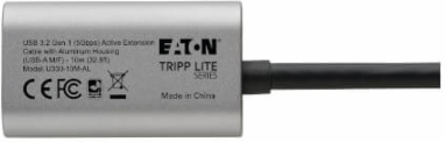 Active Extension Repeater Cable, USB 3.2 Gen 1, A M/F, Aluminum Housing, 10 m