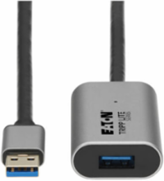 Active Extension Repeater Cable, USB 3.2 Gen 1, A M/F, Aluminum Housing, 10 m
