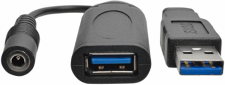 USB 3.0 SuperSpeed Active Extension Cable, 65 ft, Male/Female, 5 Gbps