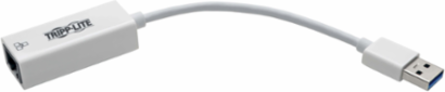 USB 3.0 Gigabit Ethernet Network Adapter - 10/100/1000 Mbps, White