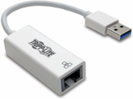 USB 3.0 Gigabit Ethernet Network Adapter - 10/100/1000 Mbps, White