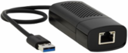 Network Adapter, USB to RJ45, 2.5 Gbps Ethernet, USB 3.1 Gen 1, Black