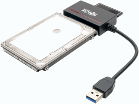 USB 3.1 Gen 1 to CFast 2.0 & SATA III Adapter, 2.5 Inch Support