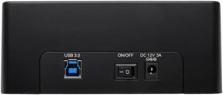 USB 3.0 Dual SATA Hard Drive Docking Station, Cloning for 2.5 Inch/3.5 Inch Drives