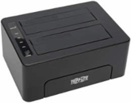 USB 3.0 Dual SATA Hard Drive Docking Station, Cloning for 2.5 Inch/3.5 Inch Drives