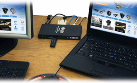 USB 3.0 Dual Head Docking Station with HDMI, DVI, and Ethernet