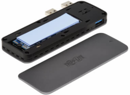 M.2 SSD Enclosure, PCIe/NVMe, USB 3.2 Gen 2, Aluminum Housing, for PlayStation 5