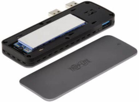 M.2 SSD Enclosure, PCIe/NVMe, USB 3.2 Gen 2, Aluminum Housing, for PlayStation 5