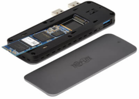 M.2 SSD Enclosure, PCIe/NVMe, USB 3.2 Gen 2, Aluminum Housing, for PlayStation 5
